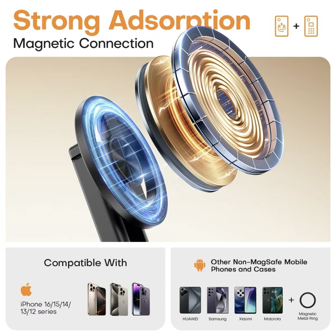 4-in-1 Magnetic Selfie Stick Tripod